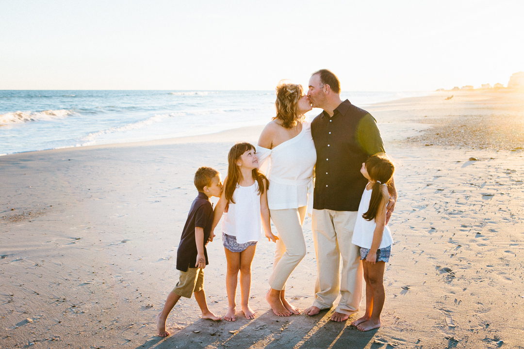 Best Topsail Beach family portrait photographer North Carolina